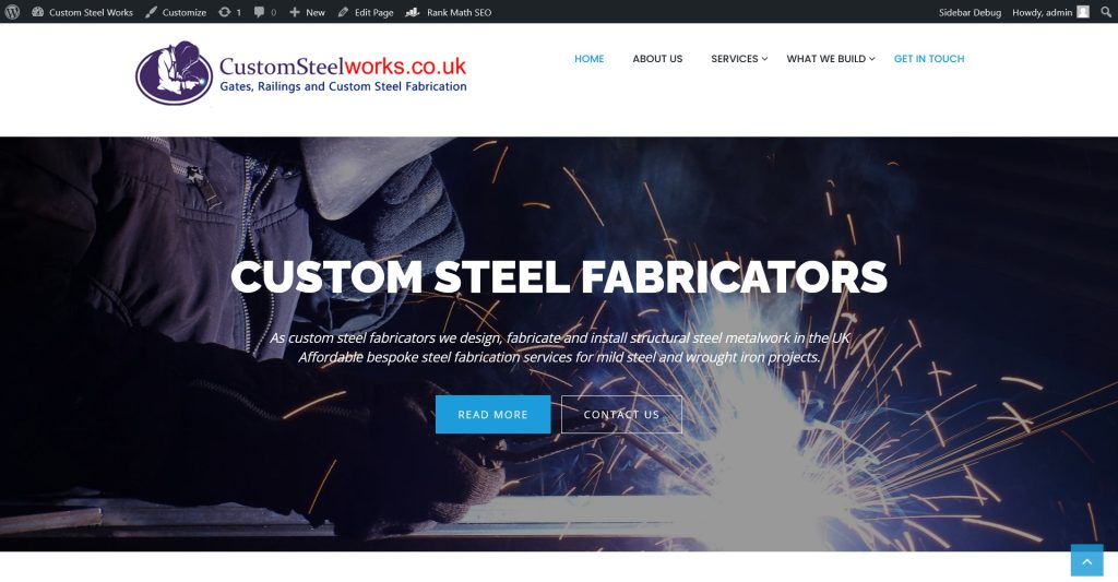 Steel works company