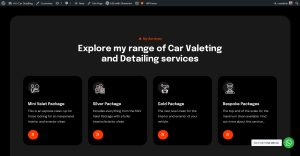 Car Detailing Website